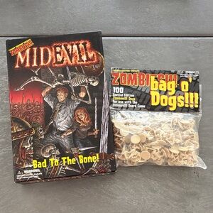 Midevil Zombies Board Game (Twilight Games) Bad to the Bone